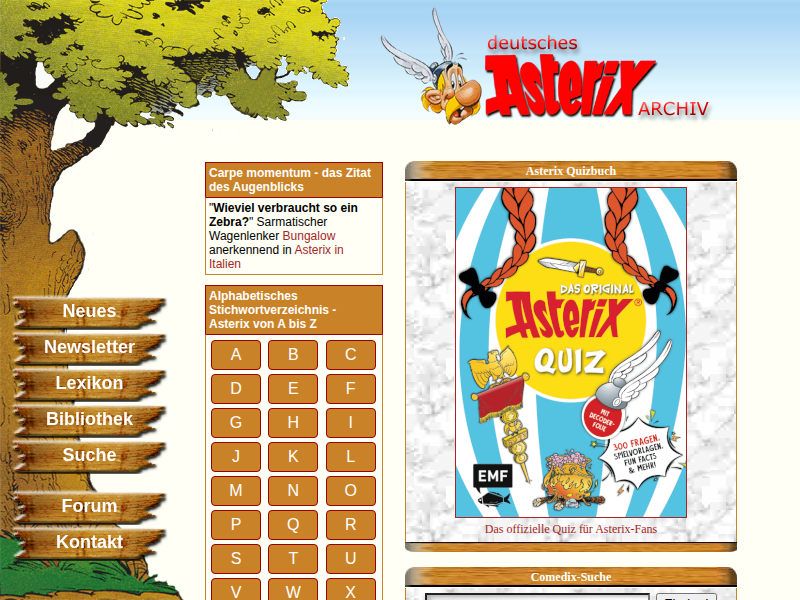 Asterix der Gallier - Asterix Archiv - Bibliothek - Filme und Hörspiele