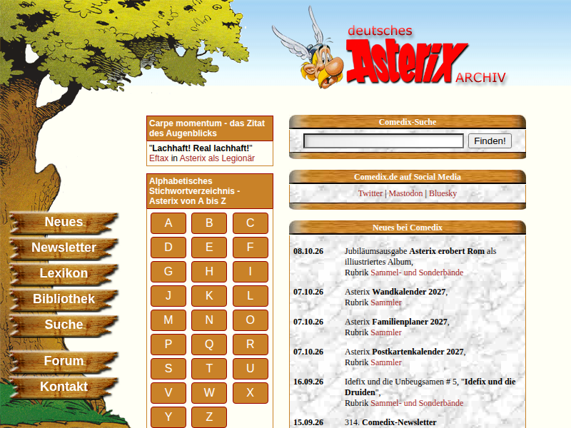 Groslos - Asterix Archiv - Lexikon -