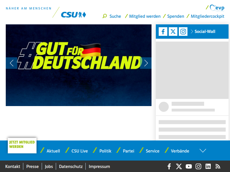 Erich Irlstorfer bei Braun Entsorgung – CSU