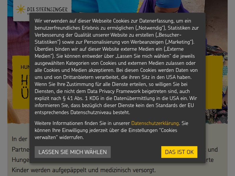 Teilnahmebedingungen | Kindermissionswerk "Die Sternsinger"