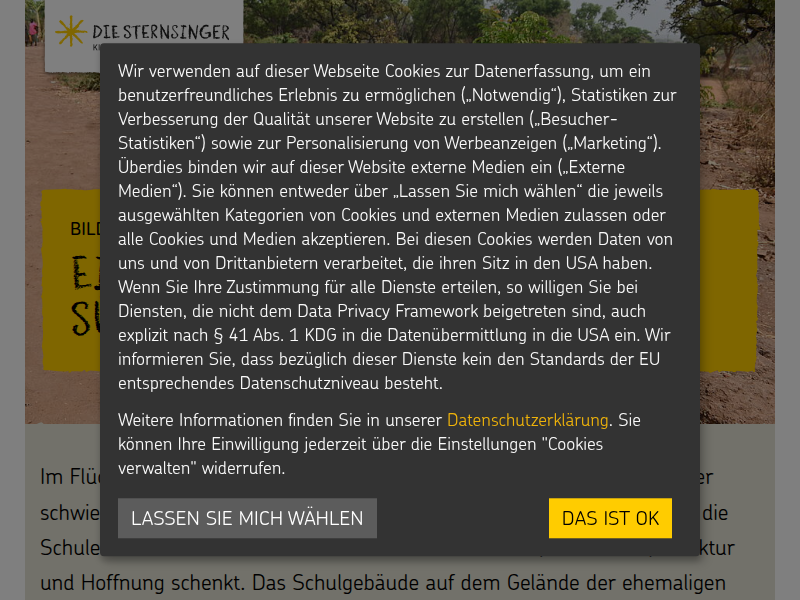 Leben retten in Brüssel | Kindermissionswerk "Die Sternsinger"