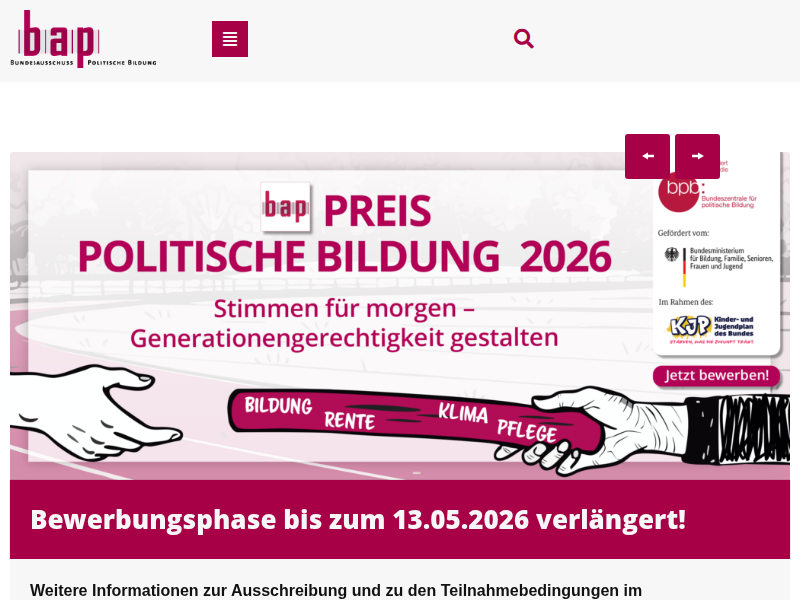 GEMINI-Fachtag "Hands on! Hands on! Digitale politische Jugendbildung" am 26. September 2022 - Bundesausschuss Politische Bildung