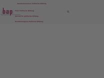 Wir stellen vor: Neu im Bundesausschuss Politische Bildung (bap) - Bundesausschuss Politische Bildung