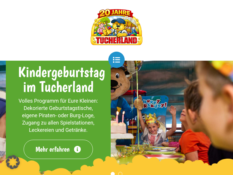 Kindergeburtstage im Tucherland