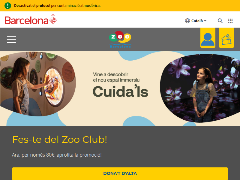 Accessibilitat | Zoo Barcelona