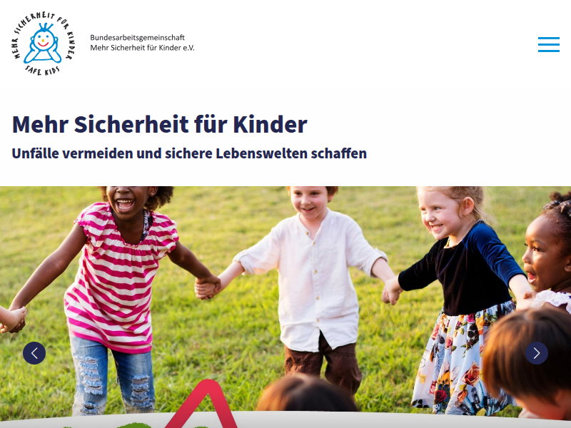 Kinderunfälle - Sicher bei Wind und Wetter | Bundearbeitsgemeinschaft Mehr Sicherheit für Kinder e.V.