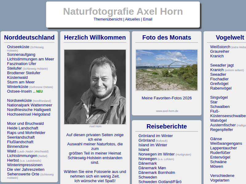 Faszination Technik | Naturfotografie Axel Horn
