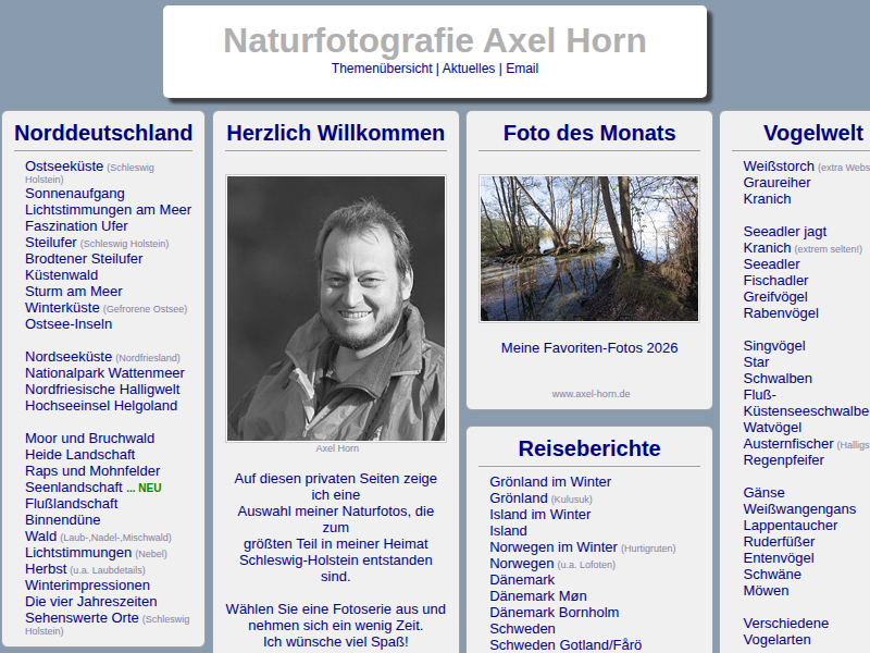 Schwarzweiß Reise Impressionen | Naturfotografie Axel Horn