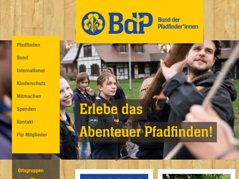 International | Bund der Pfadfinder*innen e.V.