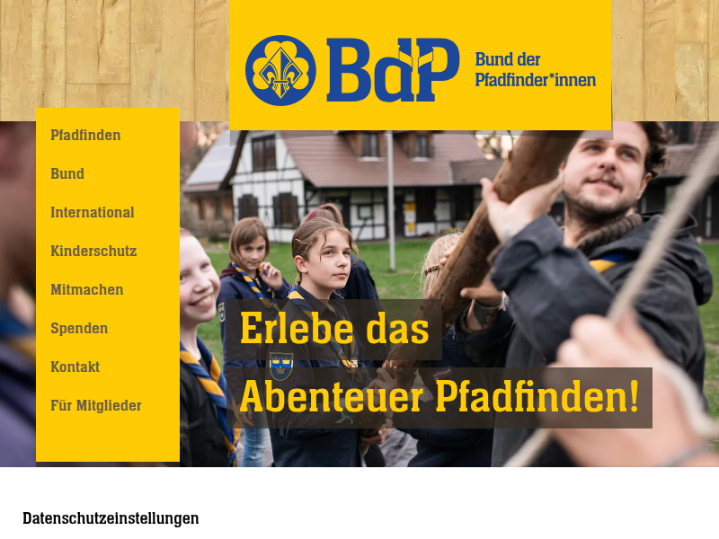 International | Bund der Pfadfinder*innen e.V.