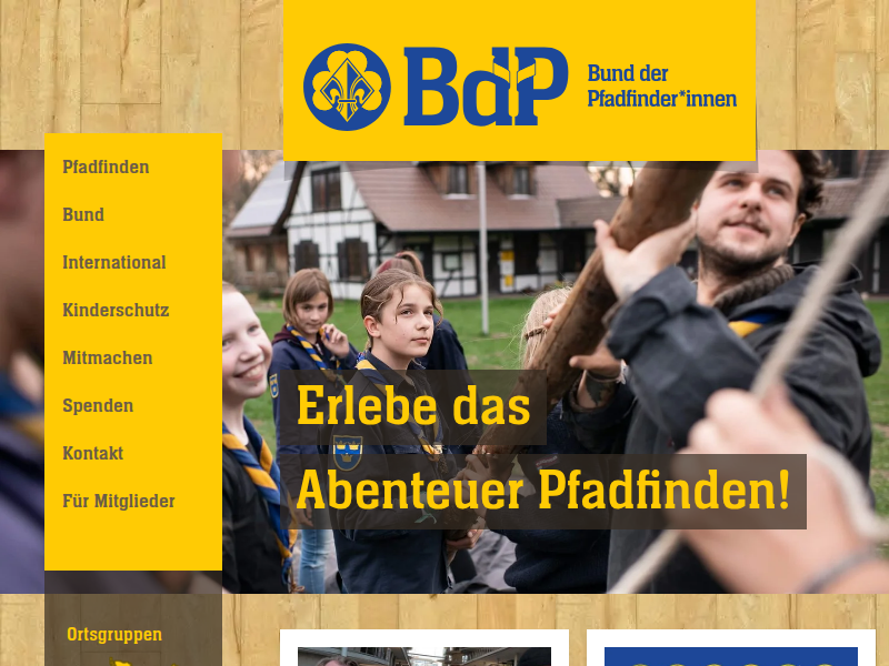 International | Bund der Pfadfinder*innen e.V.