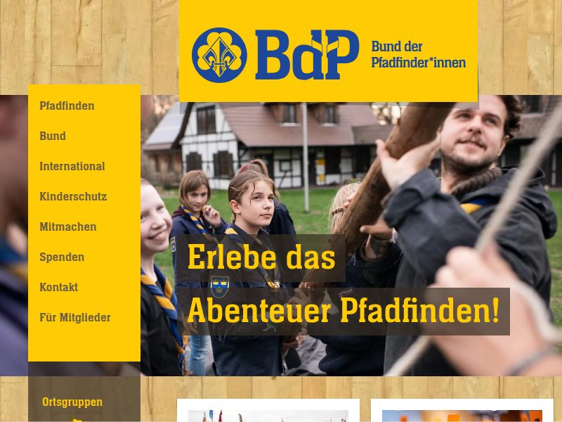 Der Pfadfinderinnen und Pfadfinder-Check | Bund der Pfadfinder*innen e.V.