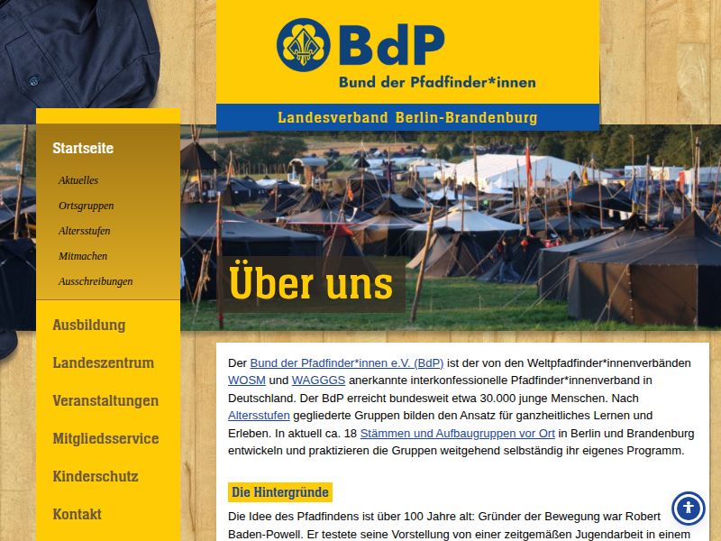 Spenden - BdP Landesverband Berlin-Brandenburg