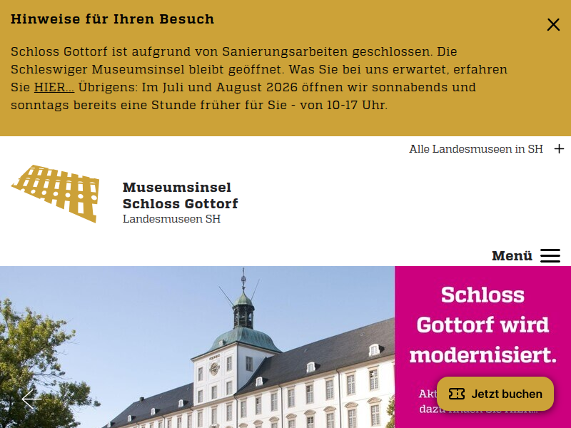 Neuigkeiten - Museumsinsel Schloss Gottorf