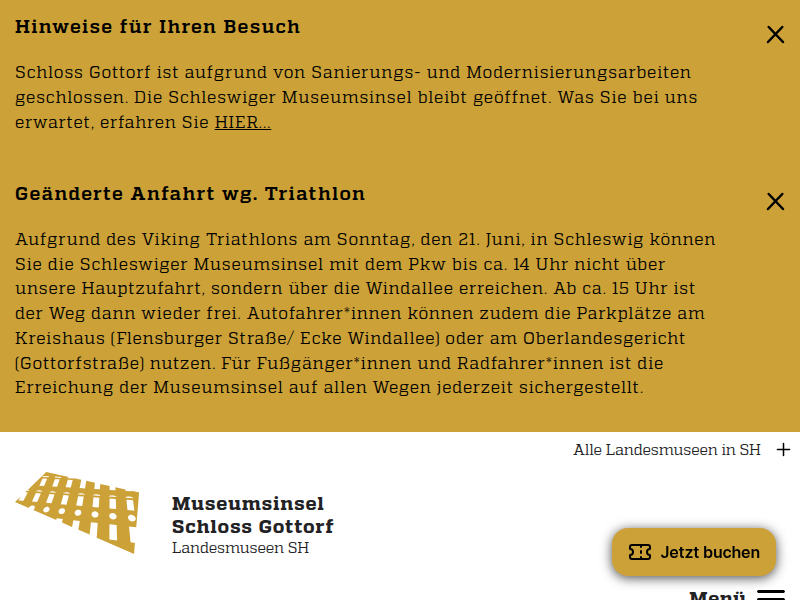 Neuigkeiten - Museumsinsel Schloss Gottorf