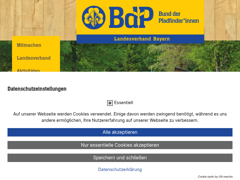 Bund der Pfadfinderinnen und Pfadfinder - Landesverband Bayern | Bund der Pfadfinder*innen - Landesverband Bayern