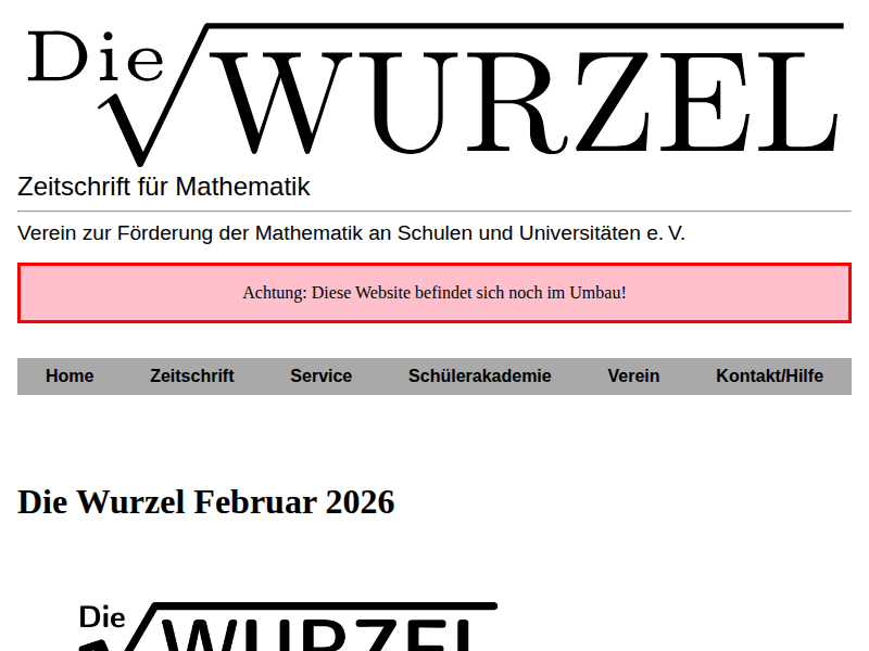 Wurzel-Website