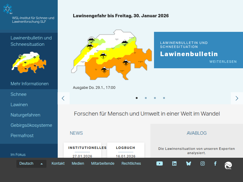 Feiertage in der Antarktis