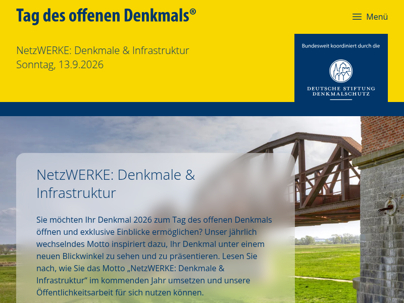 PM: Pressekonferenz Speyer | Tag des offenen Denkmals®