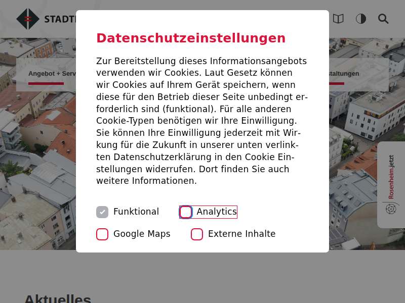 Stadtbibliothek Rosenheim: Veranstaltungen