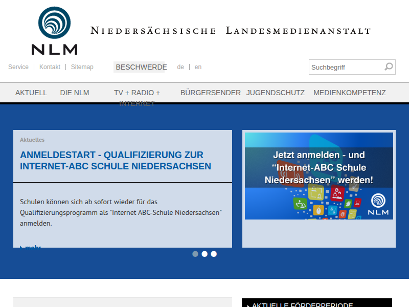NLM: Förderung Qualitätsjournalismus