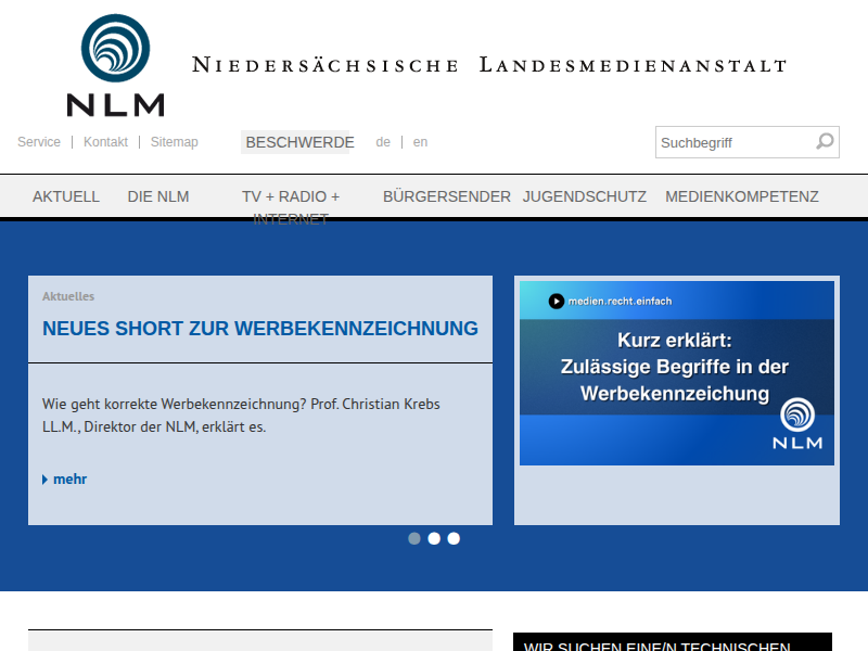 www.nlm.de: Bundesweite Zulassung für Hörfunkprogramm „Antenne Schlager“