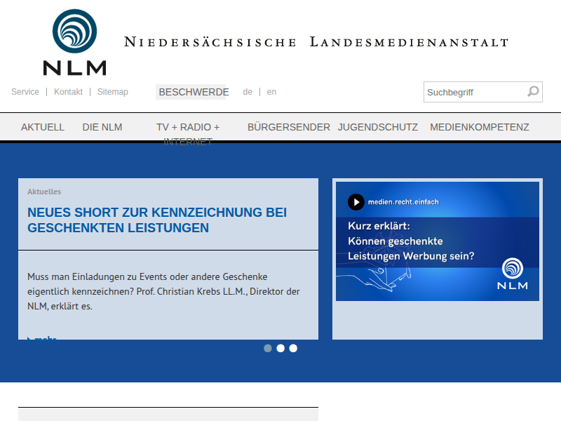 NLM: Förderung Qualitätsjournalismus