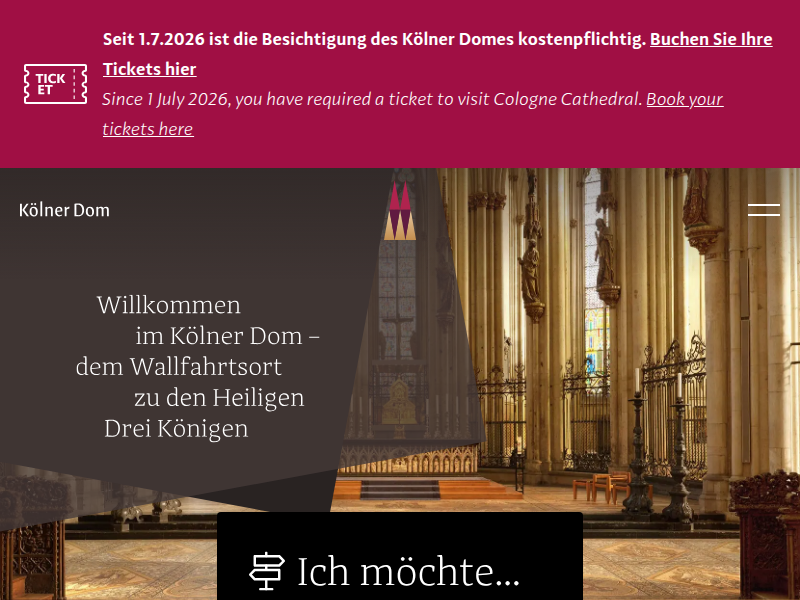 Kölner Dom | Silvesterschranke