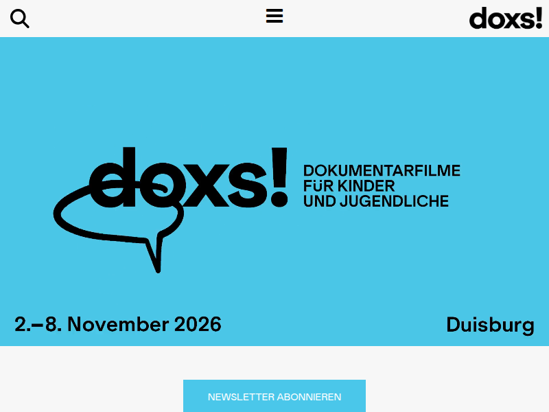 Programm Archiv — Seite 2 von 12 — doxs! dokumentarfilme für kinder und jugendliche | 2. - 8. November 2026
