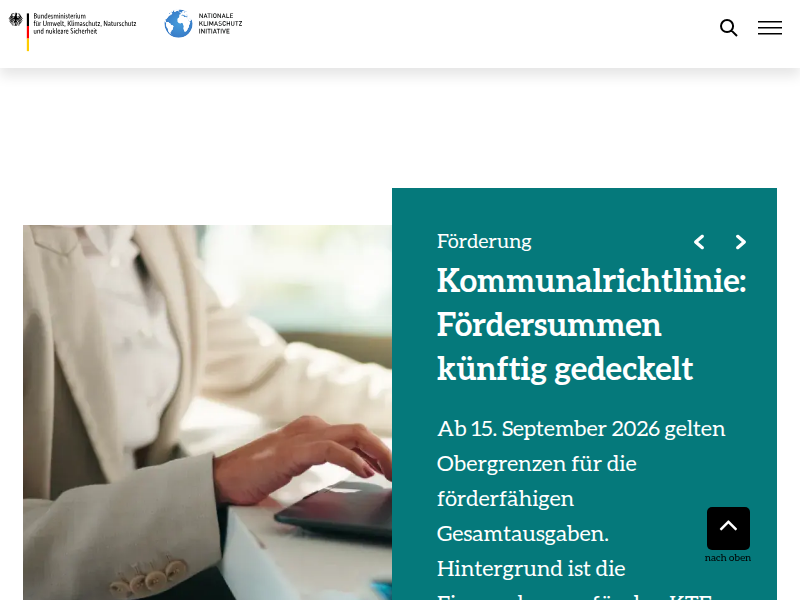 Beschleunigte Energieeffizienz und CO2-Minderung in KMU durch das KMU-Modell | Nationale Klimaschutzinitiative