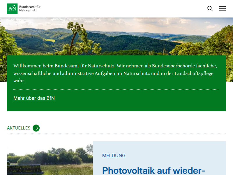 Landschaftsplanverzeichnis & Landschaftsrahmenpläne | BfN
