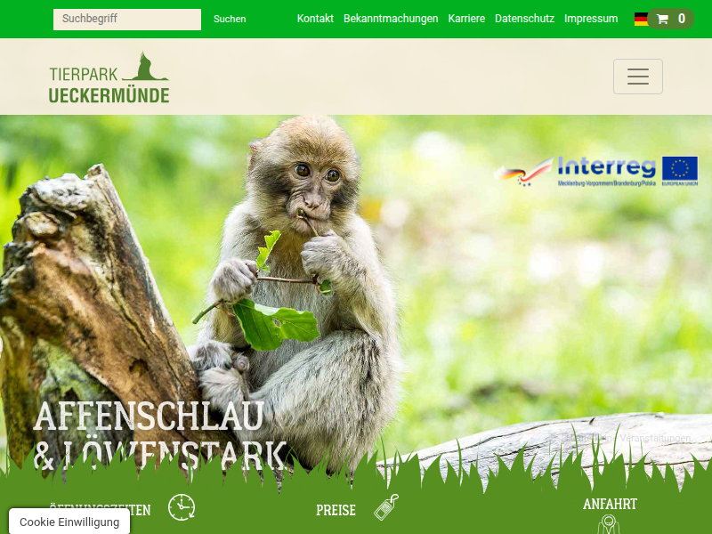 Tiere | Tierpark Ueckermünde ὂ2ὂFὂA