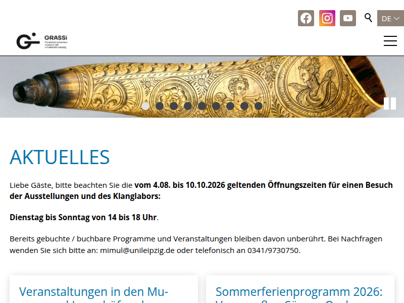 Museum für Musikinstrumente der Universität Leipzig