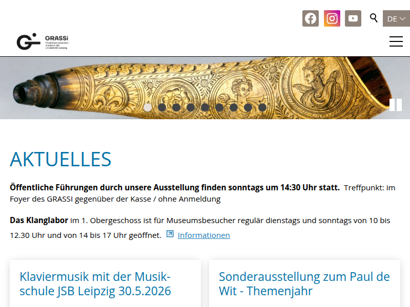 Fantasie und Variation - Historische Orgelmusik im Rahmen der Universitätsmusiktage