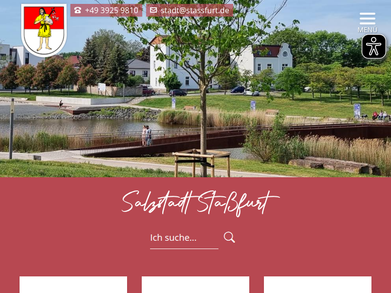 Wahlen Stadtportal Staßfurt