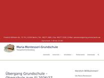 Maria-Montessori-Grundschule – Tempelhof-Schöneberg
