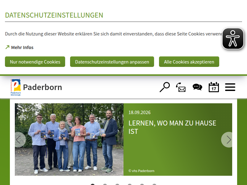 Leben auf der Burg | Die Stadt Paderborn