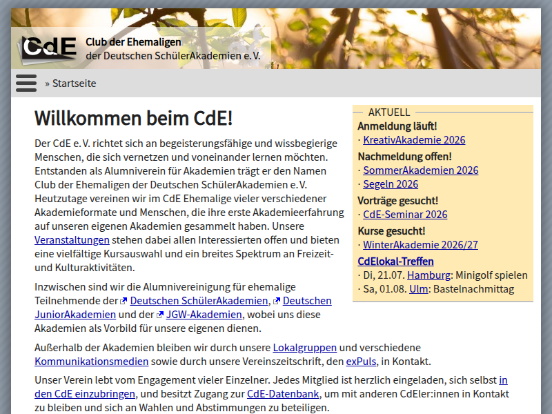 Eis Essen – CdE e. V.
