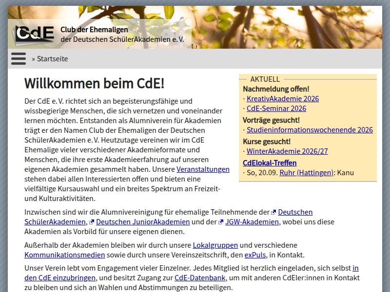 Eis Essen – CdE e. V.