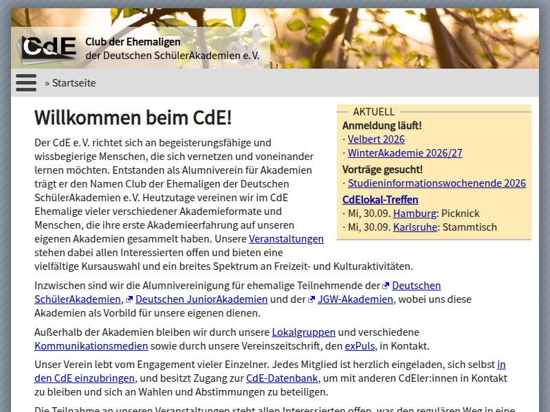 Berlin / Brandenburg – CdE e. V.