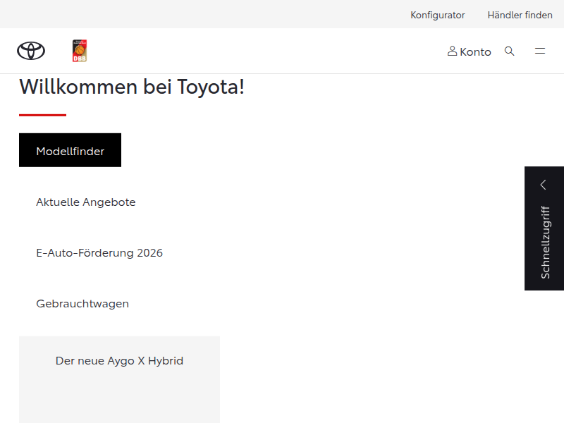 Toyota Sofort verfügbare Fahrzeuge | Autohaus Schultheiß GmbH