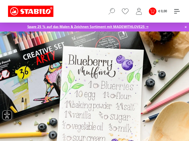 STABILO ARTY - the range for creative people | STABILO