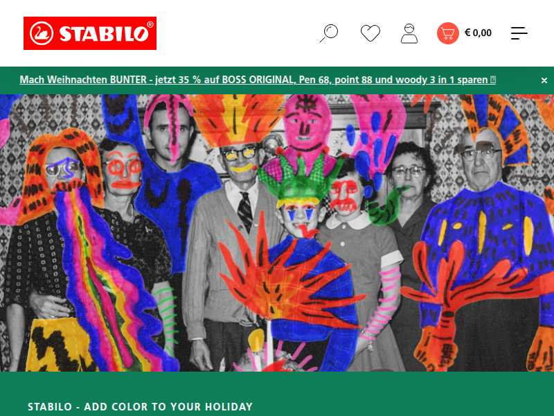 Schreiblernfüller STABILO EASYbirdy 3D DreamWorld Special Edition - Design pink - Linkshänder:innen - A-Feder | STABILO