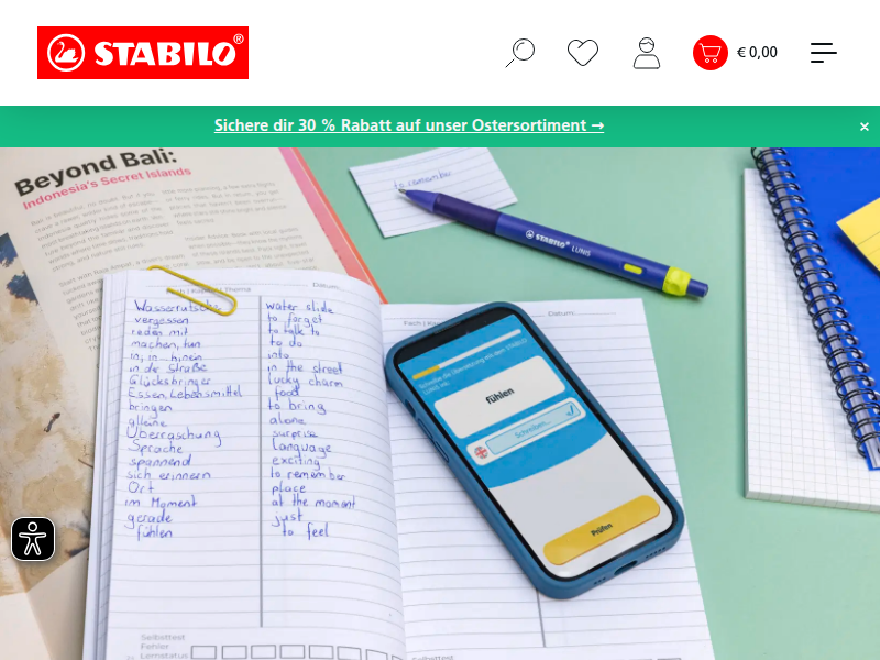 Hand & Brushlettering Guide by Hannah Rabenstein | STABILO