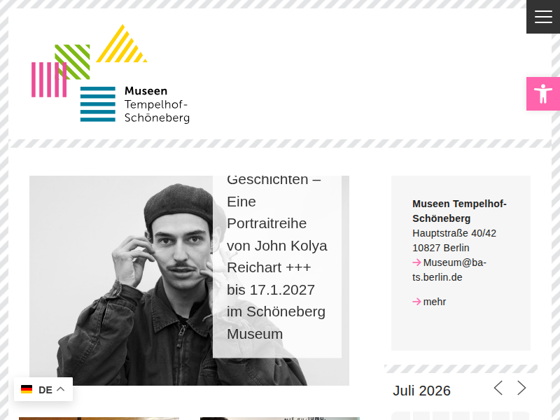 Stolpersteinverlegung - Museen Tempelhof-Schöneberg
