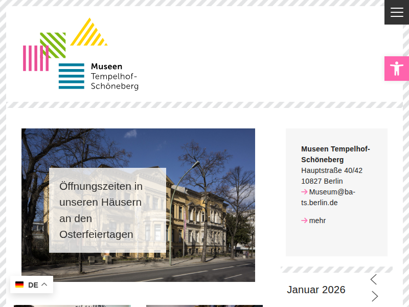 Stolperstein-Führung im Bayerischen Viertel - Museen Tempelhof-Schöneberg