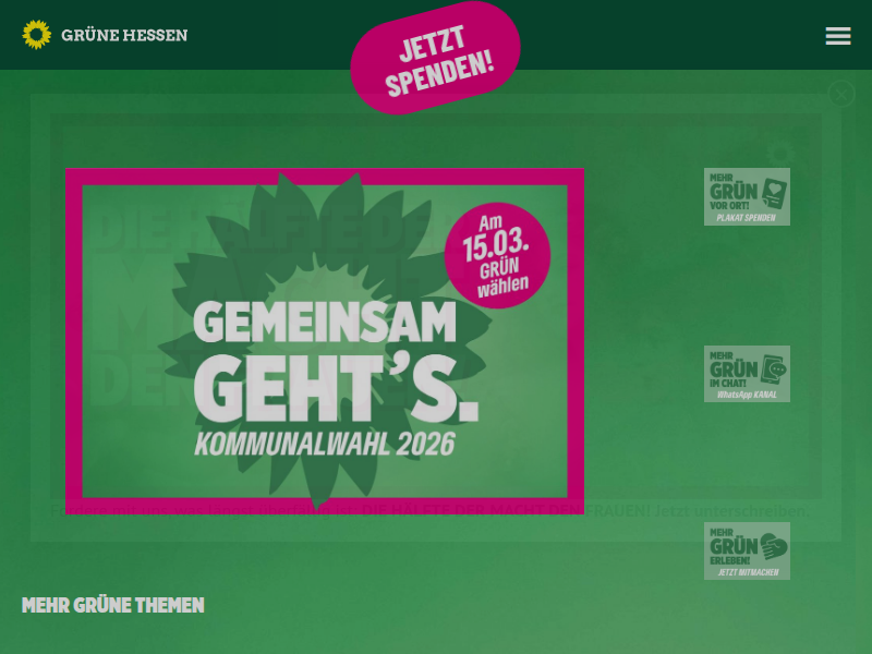 Fraktion Bündnis 90/Die Grünen im Hessischen Landtag Gift gegen Maikäfer - GRÜNE verlangen Aufklärung über Risiken und Nebenwirkungen - Fraktion Bündnis 90/Die Grünen im Hessischen Landtag