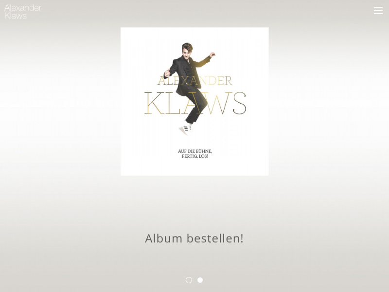 Alexander Klaws in „The Distance You Have Come“ – das neue Musical von Scott Alan! | Alexander Klaws | Die offizielle Seite