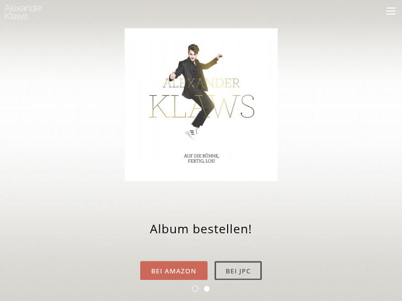 Alexander Klaws in „The Distance You Have Come“ – das neue Musical von Scott Alan!
