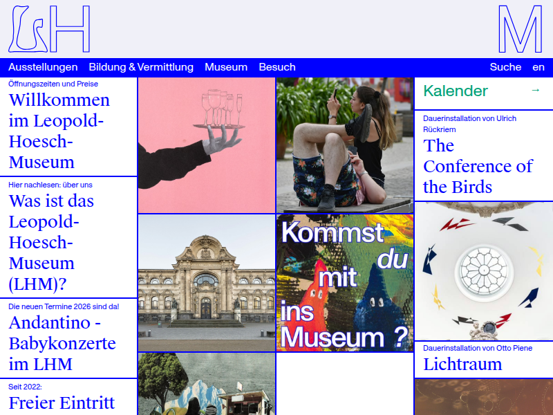 Leopold-Hoesch-Museum — Günther-Peill-Stiftung: Kerstin Brätsch, Alexis Gautier, Britta Thie